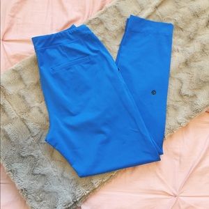 Lululemon Lakeside Blue Jet Crop Slim